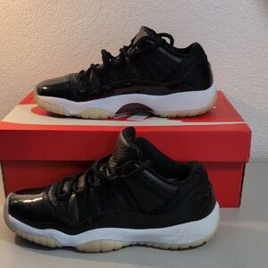 Nike Air Jordan 11 Low Black Sneakers